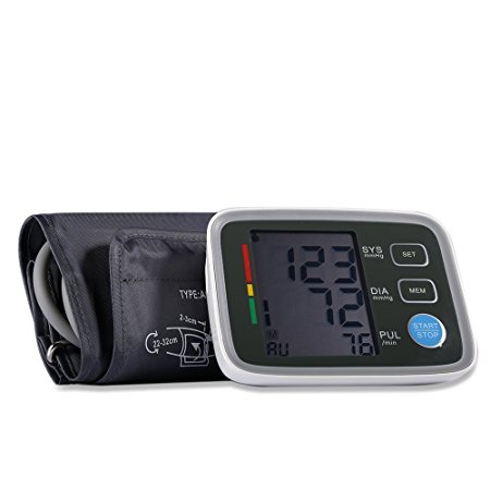 FAM-health Automatic Digital Upper Arm Blood Pressure Monitor Clinically Validated Sphygmomanometer, FDA Approved