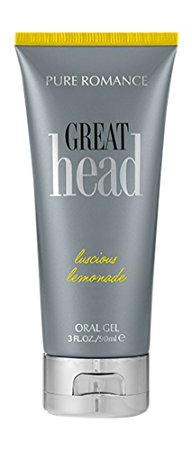 Great Head Oral Delight Gel Luscious Lemonade by Pure Romance Oral Cream