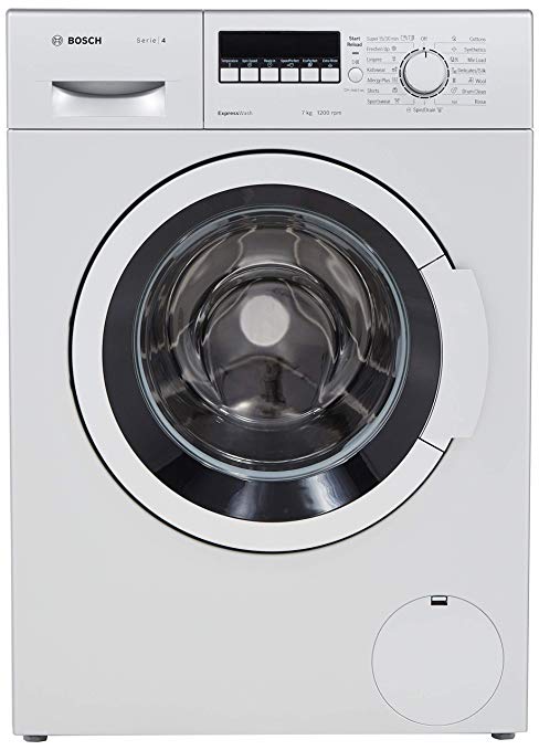 Bosch 7 kg Fully-Automatic Front Loading Washing Machine (WAK24264IN, Silver)