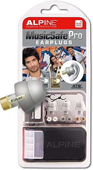 Alpine MusicSafe Pro - Ear Plugs for Musicians – Silver