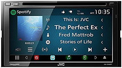 JVC KW-V640BT 6.8" Clear Resistive Touch Monitor/WebLink/Bluetooth/13-Band EQ/JVC Remote App