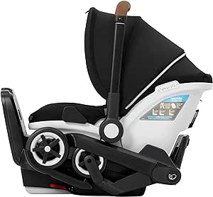 Evenflo Gold Shyft DualRide Infant Car Seat & Stoller Combo with Carryall Storage (Moonstone)