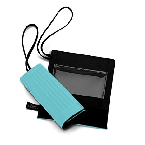 Bucky Identigrip Bag ID Handle Wrap,Turquoise, One Size