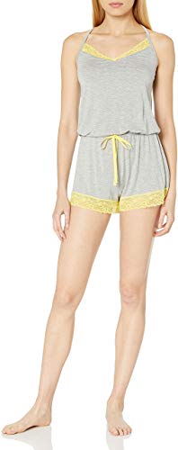 Amazon Brand - Mae Women's Sleepwear Tank Romper Pajamas