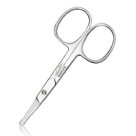 Personal Care Scissors - Great For Trimming Nose Hair, Ear Hair, Beards and Mustaches. These Personal Care Scissors Also Include A Smooth, Rounded Tip For Safety. Guaranteed For Life.