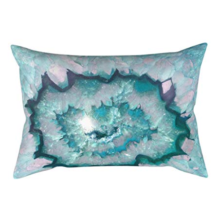 HEART SPEAKER Abstract Painting Fashion Rectangle Pillow Cover Cushion Case Home Sofa Decor