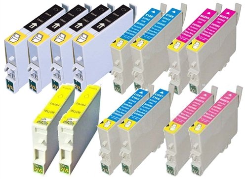 14 Pack Elite Supplies ® Remanufactured Inkjet Cartridge Replacement for #99 #98 T098 T099, Epson T098120 T099220 T099320 T099420 T099520 T099620 Works Epson Artisan 700, Artisan 710, Artisan 725, Artisan 730, Artisan 800, Artisan 810, Artisan 835, Artisan 837 (4 Black, 2 Cyan, 2 Magenta, 2 Yellow, 2 Light Cyan, 2 Light Magenta)