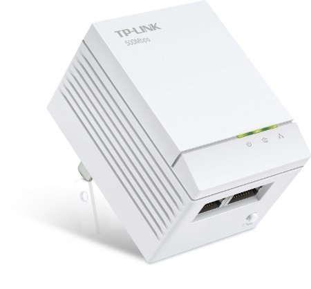 TP-LINK AV500 2-Port Powerline Adapter, up to 500Mbps (TL-PA4020)