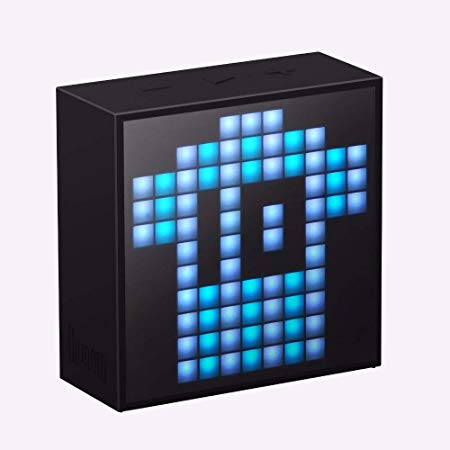 Divoom Timebox Smart Portable Bluetooth LED App-Controlled Pixel Art Speaker