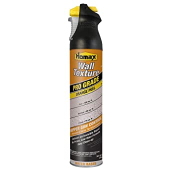 Homax - 41072045926 Pro Grade Aerosol Wall Texture, Water Based, Orange Peel, 25 oz