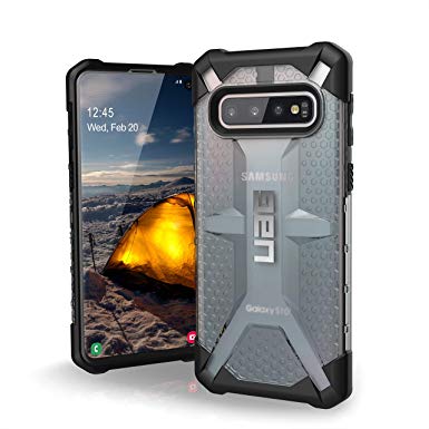 URBAN ARMOR GEAR UAG Designed for Samsung Galaxy S10 [6.1-inch Screen] Plasma [Ice] Military Drop Tested Phone Case