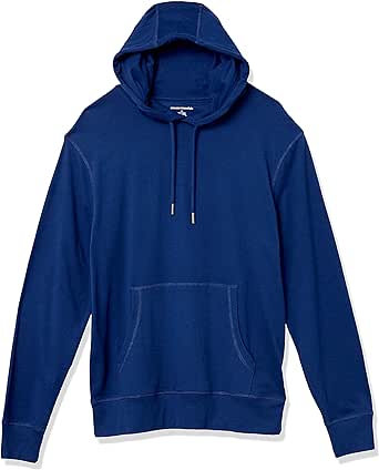 Amazon Essentials Men's Lightweight Jersey Pullover Hoodie