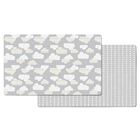 Skip Hop Doubleplay Reversible Playmat - Cloud/Mini Dot