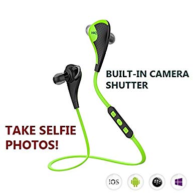 HiQ® Bluetooth Headphones with Built-in Camera Shutter & Mic