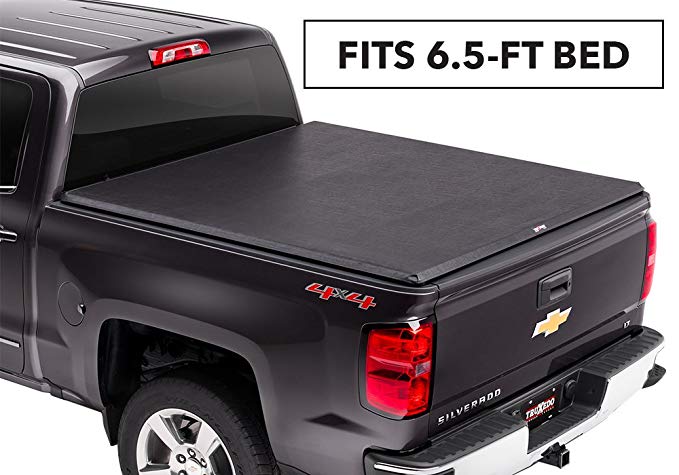 Truxedo TruXport Soft Roll Up Truck Bed 6.6' Bed Tonneau Cover |272601| fits 2019 GMC Sierra/Chevy Silverado 1500-New Body Style, 6.6' Bed