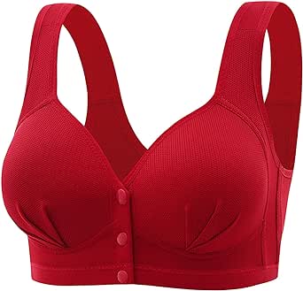 Bras for women Mesh front closure seamless plus size bras no underwire push up Breathable full coverage shapewear