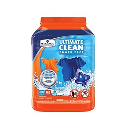 Member's Mark Power Pacs Laundry Detergent (120 ct.)