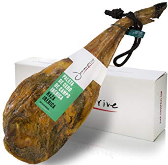 Iberico Ham (Shoulder) Grass-fed 4-4.5 Kg | Spanish Jamon Pata Negra (Paleta Iberica Cebo Campo)