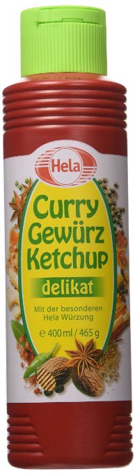 Hela Curry Gewurz Ketchup Mild (400 ml/465g)