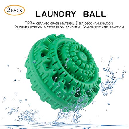 Eco-Friendly Cora Ball - Wash Wizard Laundry Ball Alternative Laundry Detergent up to 1000 Pieces of Washing