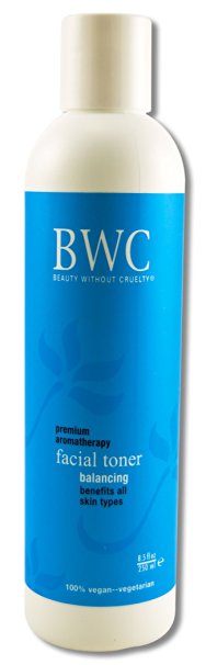 Beauty without Cruelty Aromatherapy Balancing Facial Toner, Alcohol Free, 8.5-Ounces