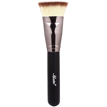 Matto Flat Contour Brush - Contouring Makeup Brush for Foundation Blending Cream Liquid 1 Piece
