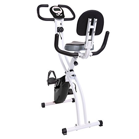 Ancheer Indoor Magnetic Folding Exercise Bike