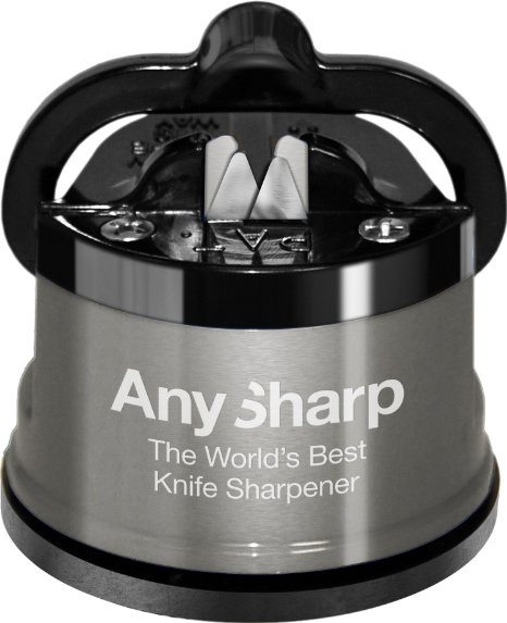 AnySharp Pro Knife Sharpener, Metal