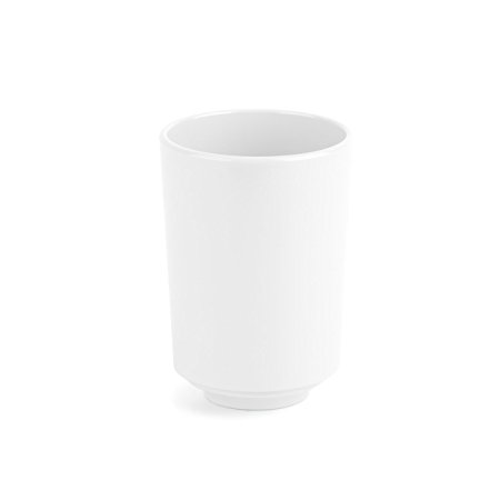 Umbra Step Bathroom Tumbler, White