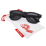 grinderPUNCH Polarized Wayfarer Inspired Sunglasses Great for Driving