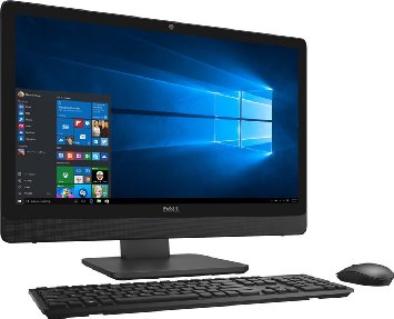 2016 Newest Dell Inspiron 23.8" Full HD 1920 x 1080 Touchscreen All-In-One Desktop PC, Intel Core i7-6700T Quad-Core Processor 2.8 GHz, 12GB RAM, 1TB HDD, DVD /RW, Webcam, HDMI, Bluetooth, Windows 10