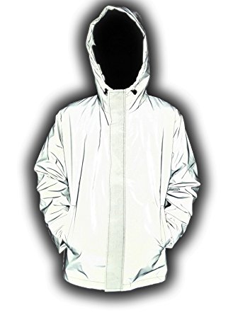 LANSHULAN Men's 3M Scotchlite Series Reflective High Visibility Jacket