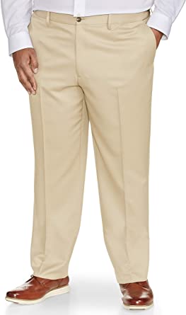 Amazon Essentials Mens Classic-fit Wrinkle-Resistant Flat-Front Dress Pant