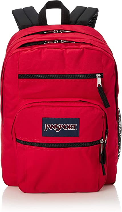 JanSport Big Student, Red Tape, 34L