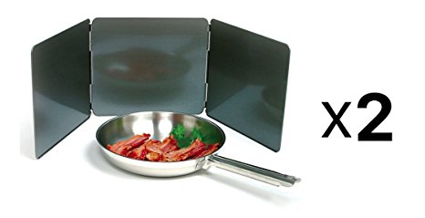 Norpro 2063 Nonstick Splatter Guard (2, 10 x 9 inches ; 10.9 ounces)