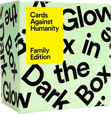 Cards Against Humanity Family Edition: Glow in The Dark Box • 300-Card Expansion
