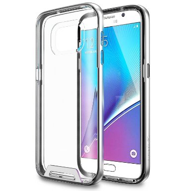 Galaxy S7 Case -- Artech 21 [Hybrid Jelly Dallas Series] Slim Dual Layers [ Shockproof ] [Drop Proof ] Premium Clear Transparent Protective Cover Case For Samsung Galaxy S7 -- [Clear / Silver]