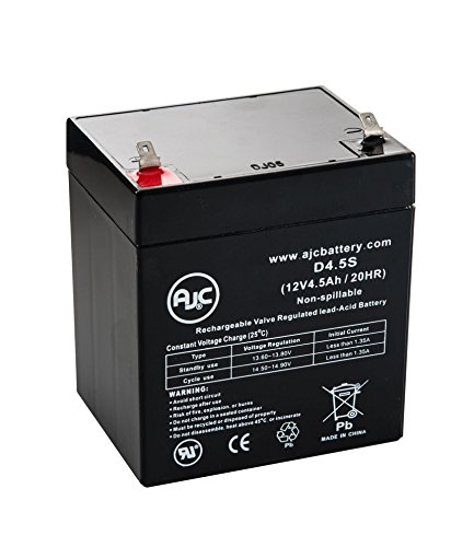 Honeywell Ademco Vista-10P 12V 4.5Ah Alarm Battery - This is an AJC Brand® Replacement