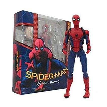 PAPCOOL Spiderman Action Figure 5.5 inch Hot Toys Universe Legends Figures Christmas Collectibles Halloween Mini Small Amazing PVC Toy Collectable Gift Collectibles Collectible Gifts for Kids Children