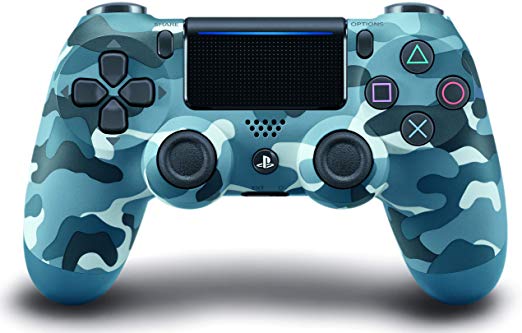 DualShock 4 Blue Camo Controller - PlayStation 4 - Blue Camo Edition