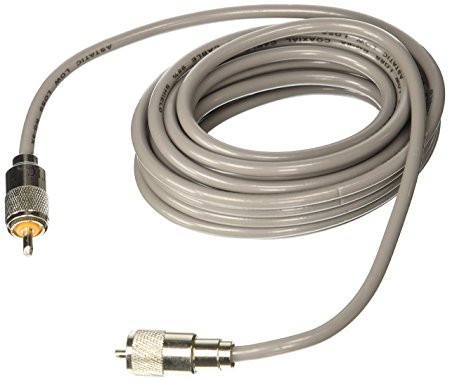 Astatic 302-10267 Gray 18' Mini 8 Coaxial Cable