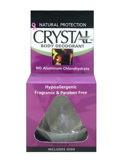 Crystal Body Deodorant Rock 3 Ounces