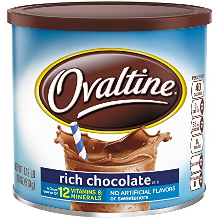 Ovaltine Rich Chocolate, 18 Ounce