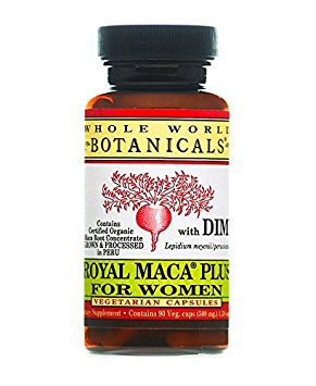 Whole World Botanicals, Royal Maca Plus For Women, 500 mg, 90 Veggie Caps by Whole World Botanicals