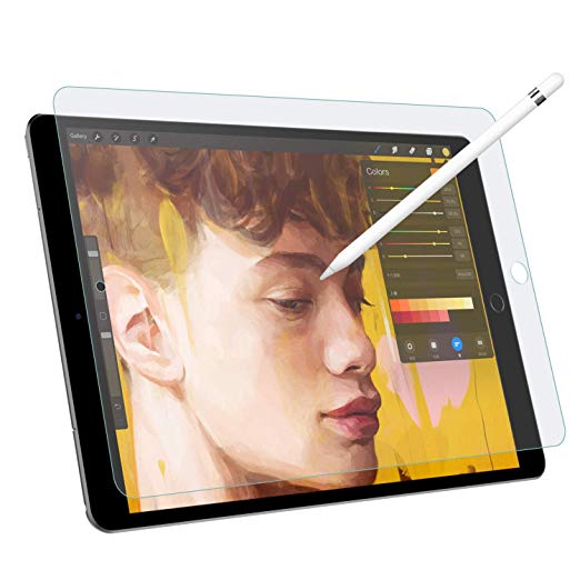 MoKo Compatible with New iPad Air (3rd Generation) 10.5" 2019 & iPad Pro 10.5 2017 Paper-Like Screen Protector, Write, Draw and Sketch with The Apple Pencil Like on Paper, Premium PET Film - Clear