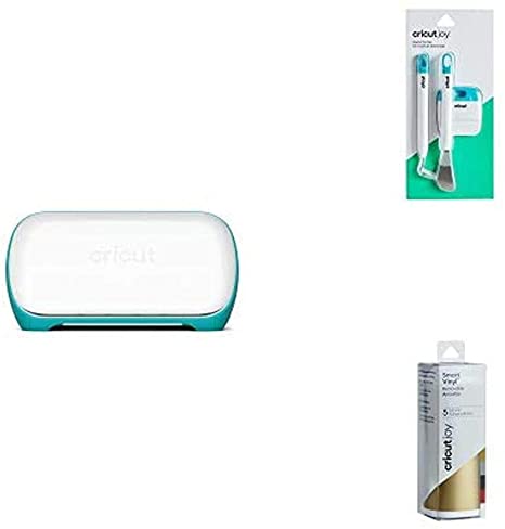 Cricut Joy Starter Bundle with Cricut Joy Machine, Cricut Joy Starter Tool Set, and Cricut Joy Smart Vinyl Sampler