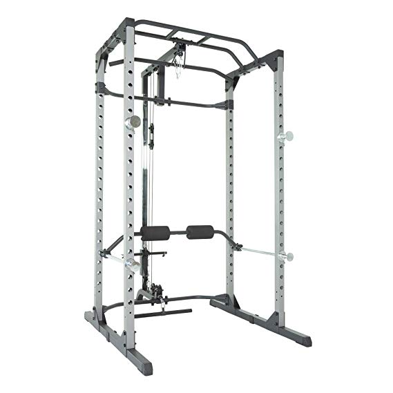 Fitness Reality 810XLT Super Max Power Cage with Optional Lat Pull-down Attachment