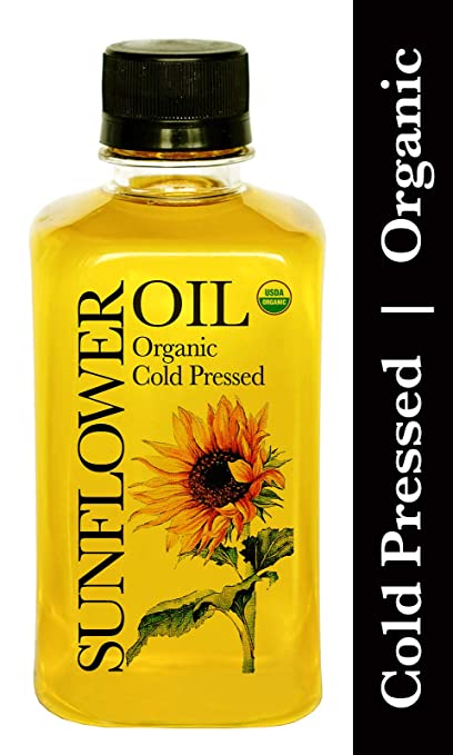 Daana Organic Sunflower Oil: Cold Pressed (12 oz)