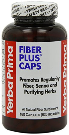 Yerba Prima Fiber Plus? Capsules, 180-Count