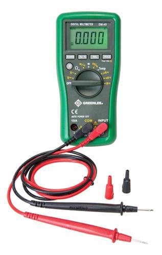 Greenlee DM-45 CATIII 600V Auto Ranging Digital Multimeter